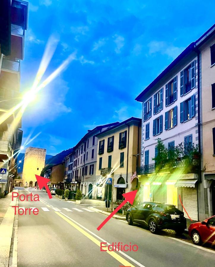 Portatorre Suite, A Charming Apartment In The Heart Of Como, Free Private Parking, Air Conditioning & More! エクステリア 写真